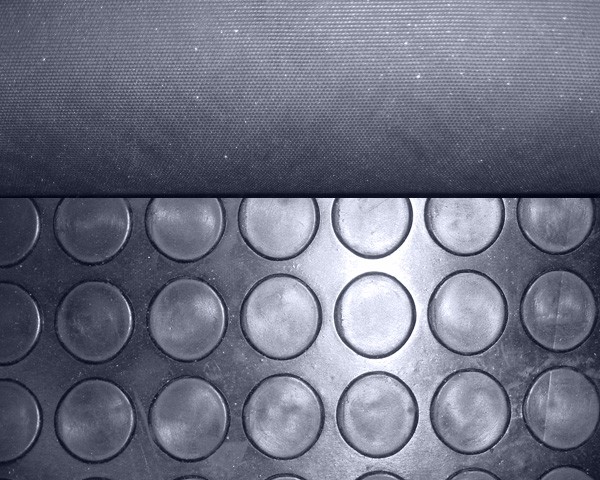 Button rubber sheet