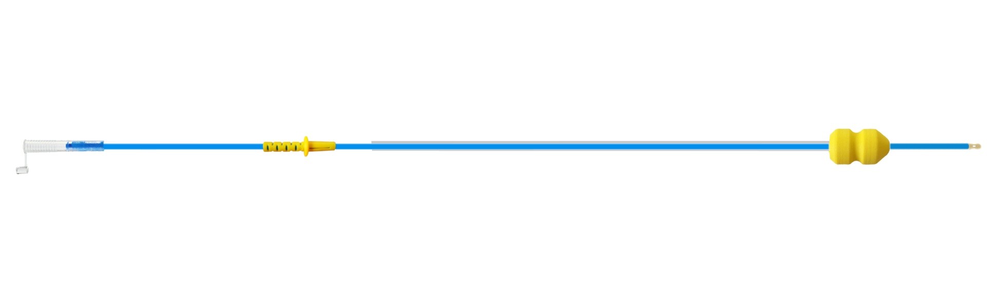 PCAI sow catheter with blocked tube