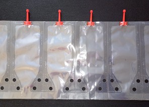 100ml semen bags with precut